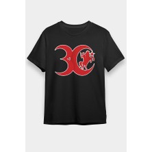 Darkhane 30 Ağustos Zafer Bayramı Siyah Unisex Tişört T-Shirt