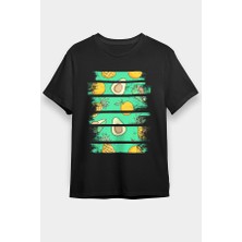 Darkhane Avokado Siyah Unisex Tişört T-Shirt