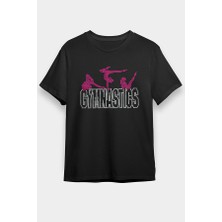 Darkhane Jimnastik Siyah Unisex Tişört T-Shirt