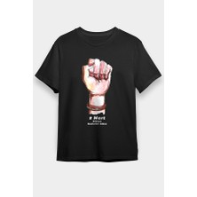 Darkhane 8 Mart Dünya Kadınlar Günü Siyah Unisex Tişört T-Shirt
