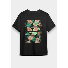 Darkhane Papaya Siyah Unisex Tişört T-Shirt