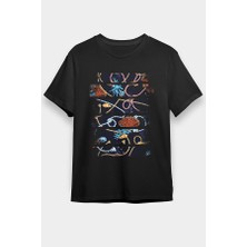 Darkhane Gemici Düğümü Siyah Unisex Tişört T-Shirt