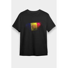 Darkhane Andorra Siyah Unisex Tişört T-Shirt