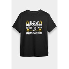 Darkhane Eskrim Siyah Unisex Tişört T-Shirt