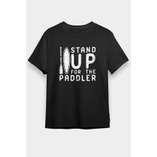 Darkhane Kürek Siyah Unisex Tişört T-Shirt