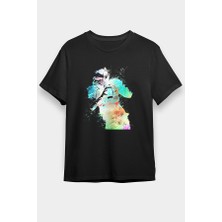 Darkhane Amerikan Futbolu - American Football Siyah Unisex Tişört T-Shirt