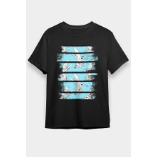 Darkhane Sinek Kuşu Siyah Unisex Tişört T-Shirt