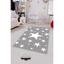 Pelangi Desenli Renkli Dijital Baskılı Yıkanabilir Kaymaz Taban Modern Mutfak Halısı (Süngersiz)