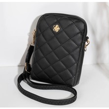 Kensen Shop Beyaz Stil Yeni Kadın Telefon Crossbody Çanta Eşkenar Dörtgen Nakış Omuz Askılı Çanta Basit Taşınabilir Bozuk Para Cüzdanı Kılıflı Çanta Kızlar Için Çanta (Yurt Dışından)