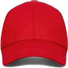 EKE TEKSTİL  Kırmızı Renk Beyzbol Şapka