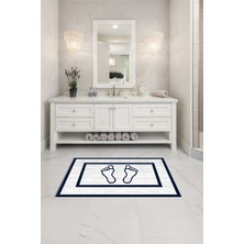 Pelangi Banyo Ayak Paspası Süngerli Ayak Havlusu Banyo Ayak Havlusu