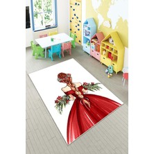 Pelangi Desenli Renkli Dijital Baskı Yıkanabilir Kaymaz Taban Modern Çocuk Halısı ve Yolluk.