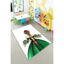 Pelangi Desenli Renkli Dijital Baskı Yıkanabilir Kaymaz Taban Modern Çocuk Halısı ve Yolluk.