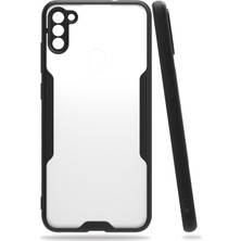 Nettech Samsung Galaxy A11 Uyumlu Platin Seri Arka Koruma Kılıf - Siyah