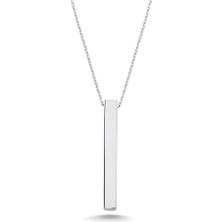 Serra Jewels Gümüş Kadın Çubuk Kolye