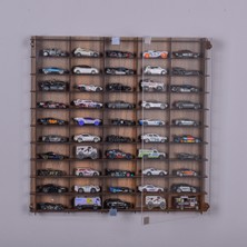 5 cm Pleksi Kapak 1/64 Hotwheels Matchbox Oyuncak Hobi Koleksiyon Model,akrilik Kapaklı Araba Rafı