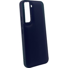 Nettech Samsung Galaxy S22 Plus Uyumlu Casetify Buff Seri Arka Koruma Kılıf - Lacivert