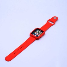 PineApple TR Watch 42MM Uyumlu 3 In 1 Klasik Kordon Zore Turuncu