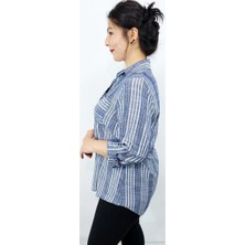 Fahrettin Moda 4034 Çizgili Gömlek