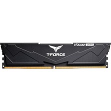 Team T-Force Vulcan Black 32GB(2X16GB) 5600MHZ Ddr5 Gaming Ram CL32 (FLBD532G5600HC32DC01)