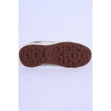Puma 396437-01 Runtamed Platform Drama Fileli Deri Detaylı Leopar Desen Ortopedik Taban Bağcıklı Hafif Esnek Krem Günlük Kadın Spor Ayakkabı
