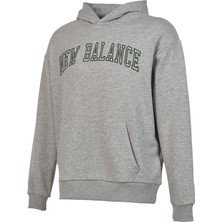 New Balance UNH1417 Gri Unisex Sweatshirt