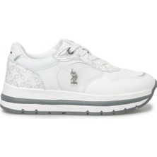 U.S. Polo Assn. Shery 4fx Beyaz Kadın Spor Ayakkabı