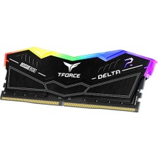 Team T-Force Delta Rgb Black 32GB(2X16GB) 6400MHZ Ddr5 CL40 Gaming Ram (FF3D532G6400HC40BDC01)