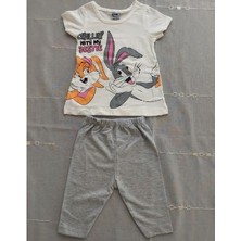 Neat Kids Kız Çocuk Bugs Bunny Lola Bunny Pantolon Tişört Takım 2 Parça