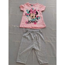 Neat Kids Kız Çocuk Minnie Pantolon Tişört Takım 2 Parça