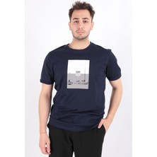 Cazador 4076 Erkek Bisiklet Yaka T-Shirt