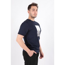 Cazador 4076 Erkek Bisiklet Yaka T-Shirt