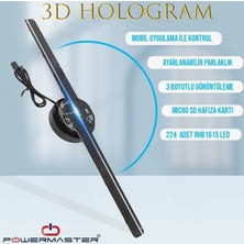 Powermaster F-1 Smart 3D Hologram Fan