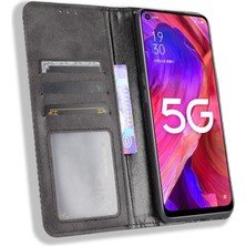 Yihang Boutique Oppo A93 5g Pu Deri Manyetik Kapatma Için Telefon Kılıfı (Yurt Dışından)