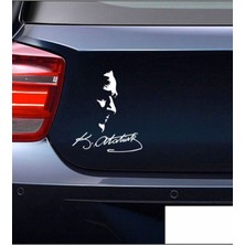 Hediyene Bak Ulu Önder Mustafa Kemal Atatürk Araç ve Motor Sticker