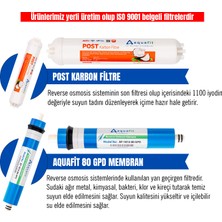 İhlas Aura Cebilon Compact 101 MC Su Arıtma Cihazı 5'li Filtre Seti