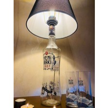Design Shops Şık Şişe Tasarım Abajur (Yeni Rakı)