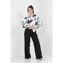 Asortix Kız Çocuk Ikili Takım Pantolon Gömlek Kombin SET-AÜT-0006