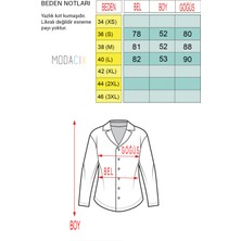 Modacix Haki Bayan Ceket - Şık Omuz Detaylı