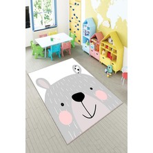 Pelangi Desenli Renkli Dijital Baskı Yıkanabilir Kaymaz Taban Modern Çocuk Halısı Ve Yolluk.