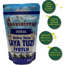 Çankırı Doğal Mineralli Iyotlu Kaya Tuzu 500 gr x 3