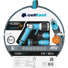 Cellfast Hobby Bahçe Sulama Hortumu Seti 1/2" 20 M