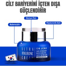 Orjena Ultra Hyaluronıc Cream Hyaluronik Asitli Besleyici Ve Yoğun Nemlendirici Yüz Kremi Ultra Hyaluronic Cream Vegan 50ml