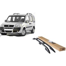 Fiat doblo tavan çıtası port bagaj taşıyıcı siyah 2001 / 2010