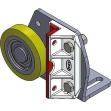 Aspar Asansör Tek Makaralı Hidrolik Asansör Pateni 16 mm