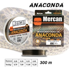 Mercan Kahverengi 300 M Anaconda Makara Misina