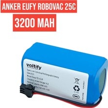 Voltify Anker Eufy Robovac 25C | 14.4V | 3200MAH | Robot Süpürge Bataryası