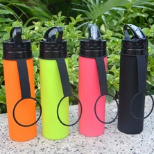 King01 Dış Mekan Taşınabilir Teleskopik Su ŞIŞESI-550ML (Yurt Dışından)
