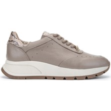 Tamer Tanca Kadın Deri Bej Sneakers & Spor Ayakkabı 231 422 Bn Ayk Y24