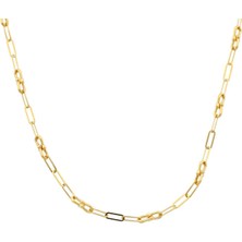 İryum 22 Ayar Ataç Zincir Kolye